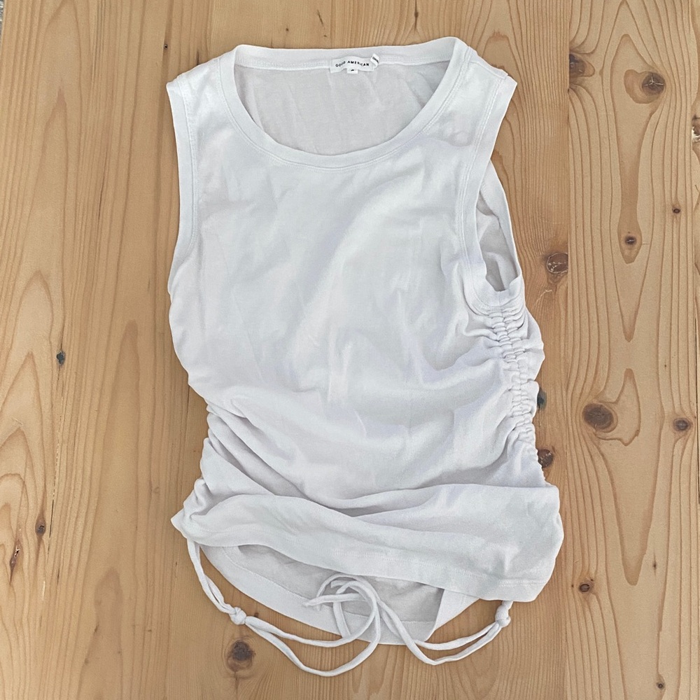 Good American White Maternity Top